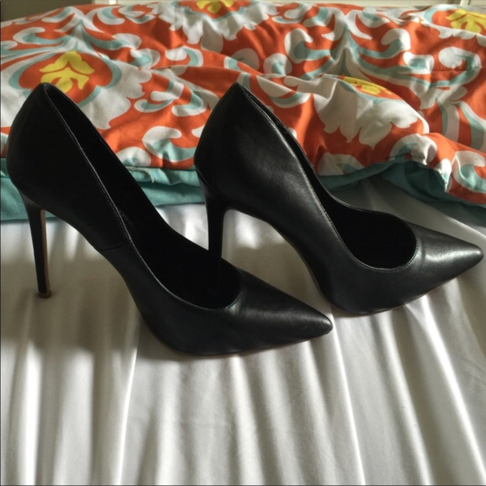Black Stilettos size 10